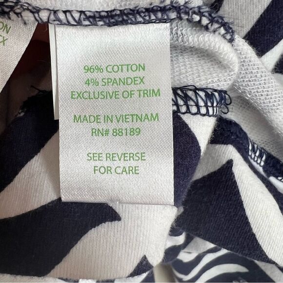 Lilly Pulitzer Charlene Seagull Dress Womens Small Navy Blue/White Gold Buttons - Picture 8 of 9